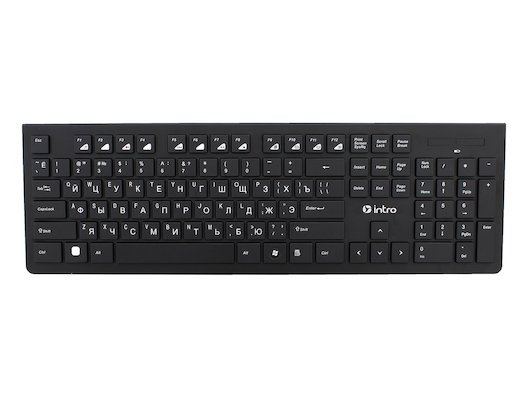 Клавиатура беспроводная Intro KW555 black